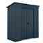 6 X 3 Premier Easyfix - Pent - Metal Shed - Anthracite Grey (1.80m X 0.93m)