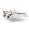 Ivory Rebecca Double High End Metal Bed Frame