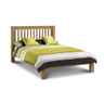 Shaker Style King Size Oak Bed Frame - Low Foot End