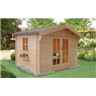 8 X 8 LOG CABIN (2.39M X 2.39M) - 34MM TONGUE AND GROOVE LOGS