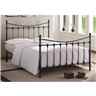 Black Shell Detailed Metal Bed Frame King Size 5ft