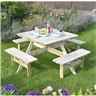 Deluxe Square Picnic Table