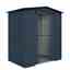 6 x 4 Apex Anthracite Grey Solid Metal Shed (1.71m X 1.31m)