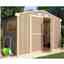 6ft X 10ft Truman Composite Garden Shed