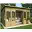 8ft X 12ft Pressure Treated Verano Tongue And Groove Summerhouse