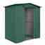 6 X 5 Premier Easyfix – Apex – Metal Shed - Heritage Green (1.84m X 1.54m)