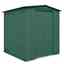 6 X 8 Premier Easyfix – Apex – Metal Shed - Heritage Green (1.84m X 2.47m)