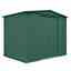 8 X 6 Apex Heritage Green Metal Shed (2.34m X 1.75m)