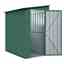 4 x 6 Lean To Heritage Green Metal Shed (1.13m X 1.71m)