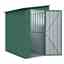 4 X 6 Lean To Heritage Green Metal Shed (1.13m X 1.71m)