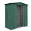 6 x 3 Apex Heritage Green Solid Metal Shed (1.71m X 0.82m)