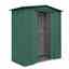 6 X 3 Apex Heritage Green Solid Metal Shed (1.71m X 0.82m)