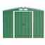 8 X 6 Value Apex Metal Shed - Green (2.62m X 1.82m)