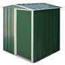 OOS - AWAITING RETURN TO STOCK DATE - 5 x 4 Value Apex Metal Shed - Green (1.62m x 1.22m)