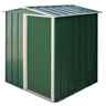 5 x 4 Value Apex Metal Shed - Green (1.62m x 1.22m)