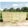 5ft (1.52m) Horizontal Pressure Treated 12mm Tongue & Groove Fence Panel - 1 Panel Only (min Order 3 Panels) + Free Delivery*