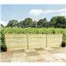 4ft (1.22m) Horizontal Pressure Treated 12mm Tongue & Groove Fence Panel