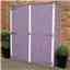 2 x 4 (0.64m x 1.22m) - Tongue And Groove - Pent Garden Store - Double Doors - 11mm Solid OSB Floor (CORE)