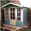 7 X 7 (2.05m X 1.98m) - Premier Wooden Summerhouse - Single Door - 12mm T&g Walls - Floor - Roof