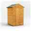 4 x 6 Premium Tongue And Groove Apex Shed - Single Door - Windowless - 12mm Tongue And Groove Floor And Roof