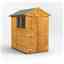 6 x 4 Premium Tongue And Groove Apex Shed - Double Doors - 2 Windows - 12mm Tongue And Groove Floor And Roof