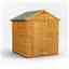 6 x 8  Premium Tongue and Groove Apex Shed - Single Door - Windowless - 12mm Tongue and Groove Floor and Roof
