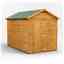 10 x 8 Premium Tongue And Groove Apex Shed - Single Door - Windowless - 12mm Tongue And Groove Floor And Roof