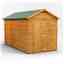 12 x 6 Premium Tongue And Groove Apex Shed - Single Door - Windowless - 12mm Tongue And Groove Floor And Roof