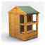 6 x 6 Premium Tongue And Groove Apex Potting Shed - Single Door - 10 Windows - 12mm Tongue And Groove Floor And Roof