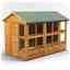 10 x 6 Premium Tongue And Groove Apex Potting Shed - Double Doors - 14 Windows - 12mm Tongue And Groove Floor And Roof