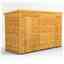 10 x 4 Premium Tongue And Groove Pent Shed - Single Door - Windowless - 12mm Tongue And Groove Floor And Roof