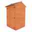 4 X 4 Windowless Tongue And Groove Shed With Double Doors (12mm Tongue And Groove Floor And Apex Roof)