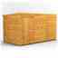 12 X 6 Premium Tongue And Groove Pent Shed - Single Door - Windowless - 12mm Tongue And Groove Floor And Roof