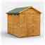 8 x 6 Security Tongue and Groove Apex Shed - Double Doors - 4 Windows - 12mm Tongue and Groove Floor and Roof
