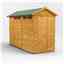 10 x 4 Security Tongue and Groove Apex Shed - Single Door - 4 Windows - 12mm Tongue and Groove Floor and Roof