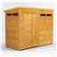 8 x 4 Security Tongue And Groove Pent Shed - Single Door - 4 Windows - 12mm Tongue And Groove Floor And Roof