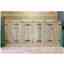 Quintet Redwood Pressure Treated Wheelie Bin Store - 240/240/140/140/140 Litre Bins
