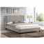 Sand Finish Contemporary Styled Fabric Bed Frame - Double 4ft 6
