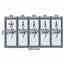 Aluminium Bi-Folding Doors - 4250mm x 2210mm (5 doors) - Anthracite Grey Inside and Outside