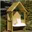 4 x 2 Pressure Treated Wooden Seat Arbour