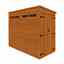 8ft X 4ft Tongue And Groove Double Doors Security Shed (12mm Tongue And Groove Floor And Pent Roof)
