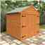 5ft x 6ft Tongue and Groove Apex Bike Shed (12mm Tongue and Groove Floor and Apex Roof)