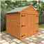 5ft X 6ft Tongue And Groove Apex Bike Shed (12mm Tongue And Groove Floor And Apex Roof)