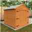 6ft x 6ft Tongue and Groove Apex Bike Shed (12mm Tongue and Groove Floor and Apex Roof)