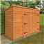 8ft X 3ft Tongue And Groove Pent Bike Shed (12mm Tongue And Groove Floor And Pent Roof)